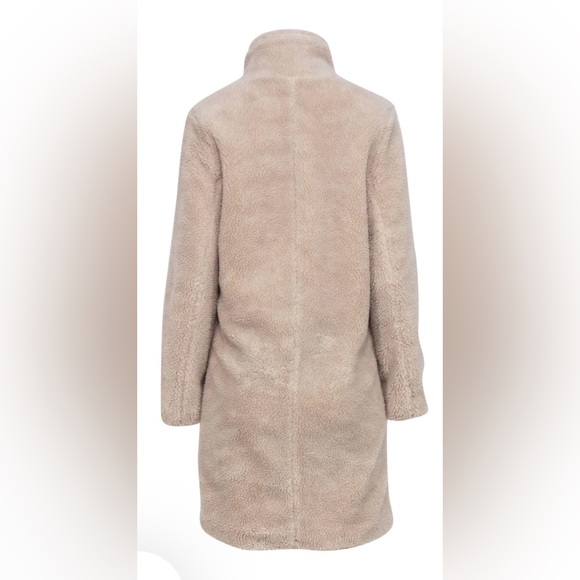 Zadig & Voltaire Faux Shearling Teddy Coat - Picture 3 of 3